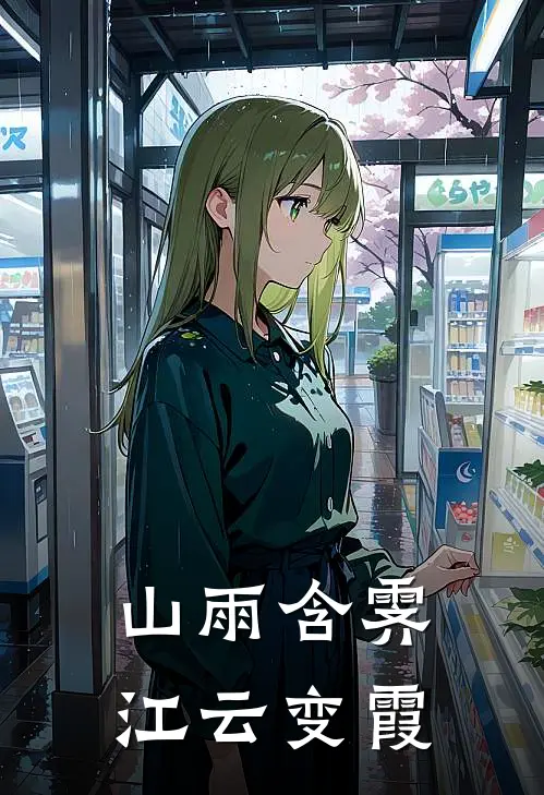 山雨含霁江云变霞